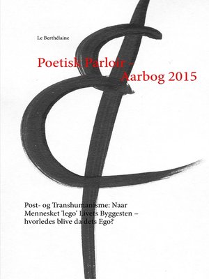 cover image of Poetisk Parloir--Aarbog 2015